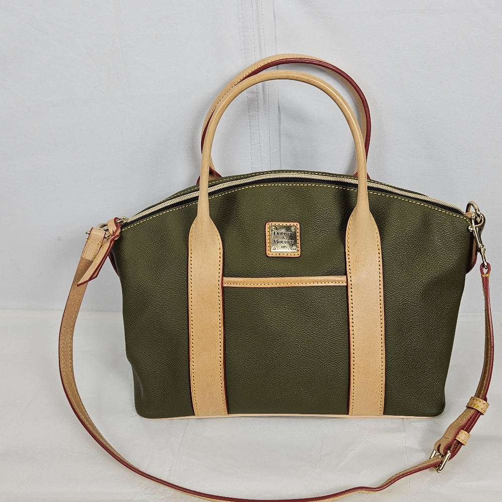 Dooney & Bourke Madeline Olive Green satchel